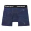 Smartwool Men's Merino Print Boxer Brief in Deep Navy Digital Summit Print
